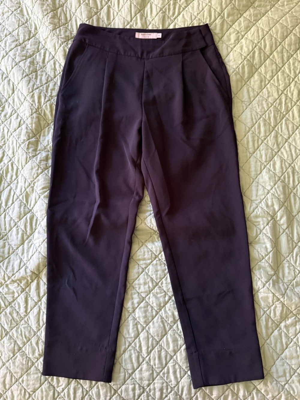 Bluffworks Women’s Trevor Black Tailored  Pants 8
